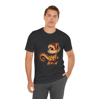 Whimsical Velociraptor - Unisex Jersey Short Sleeve Tee Super Comfy Dino T-Shirt Gift