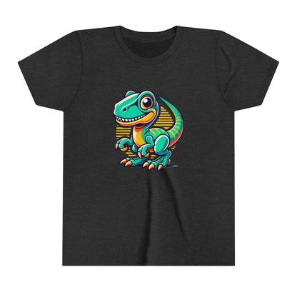 Youth Bright Teal Baby Dinosaur – Perfect Gift for Dino Enthusiasts! - Unisex Jersey Short Sleeve Tee Super Comfy Dino T-Shirt Gift