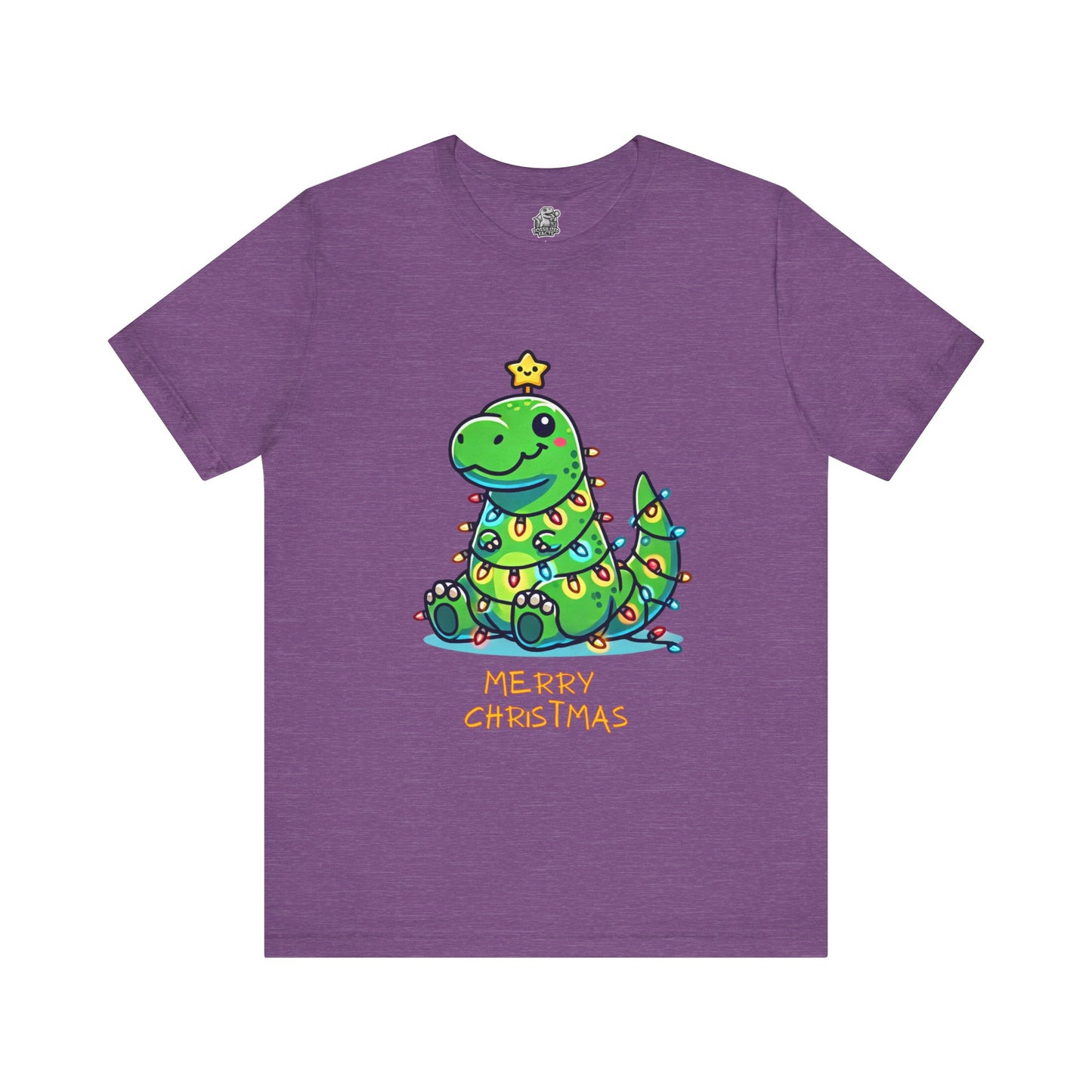 Merry Christmas - Tree Rex Jerry - Unisex Jersey Short Sleeve Tee Super Comfy Dino T-Shirt Gift