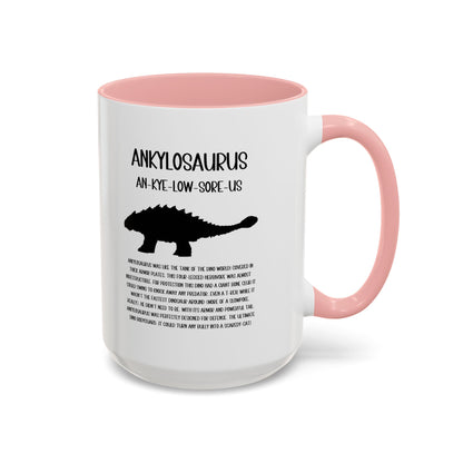 Ankylosaurus Mug with Detailed Black Graphic Amazing Gift for the Dino Lovers in your life