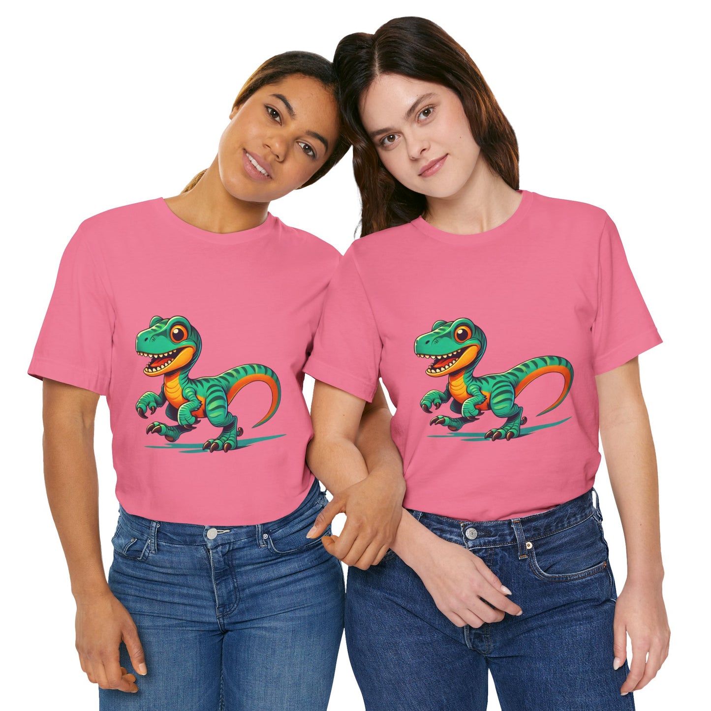 RAWR-some Velociraptor- Unisex Jersey Short Sleeve Tee Super Comfy Dino T-Shirt Gift