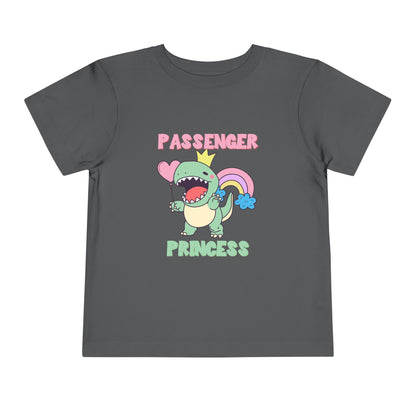 Passenger Princess Rex Toddler Size T-Shirt for kids who love dinosaurs