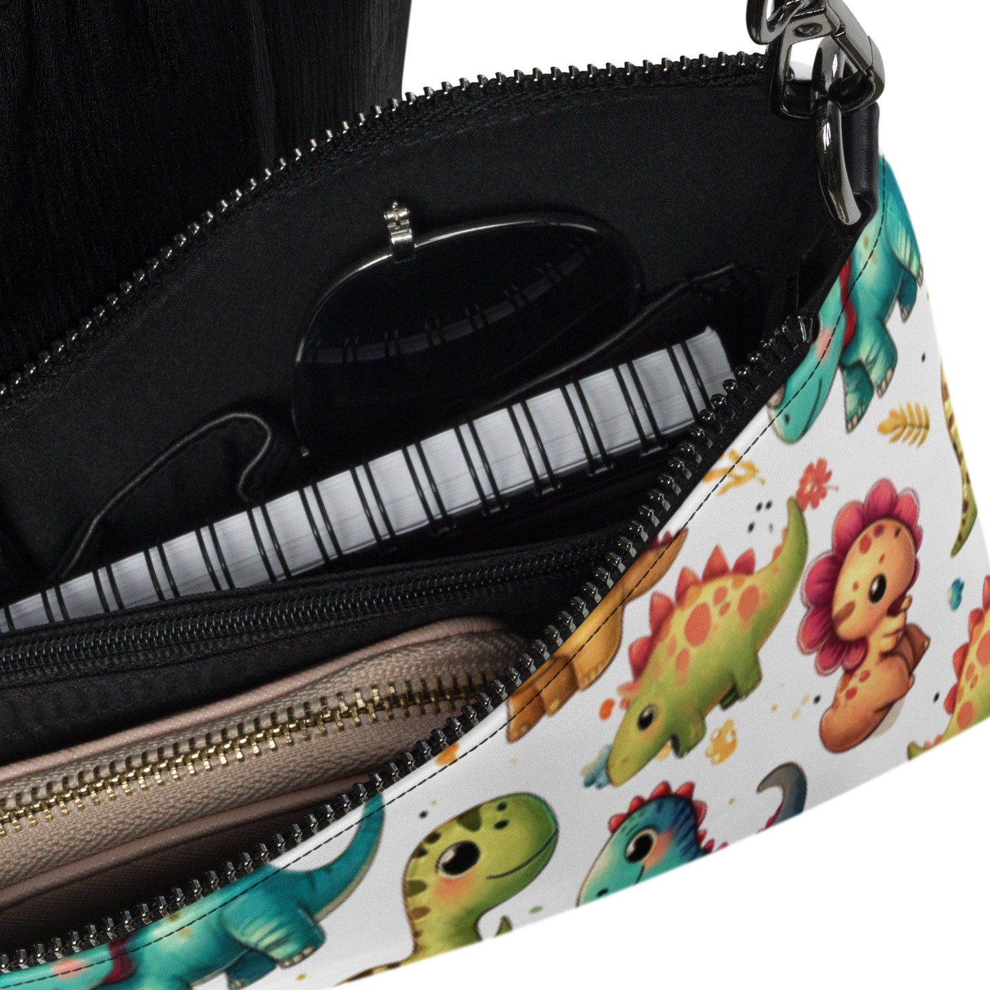 Adorable Dino Crossbody Bag Perfect Purse for Dates Clubbing Holidays and More Amazing Gift for Mothers Daughters Aunts and Sisters