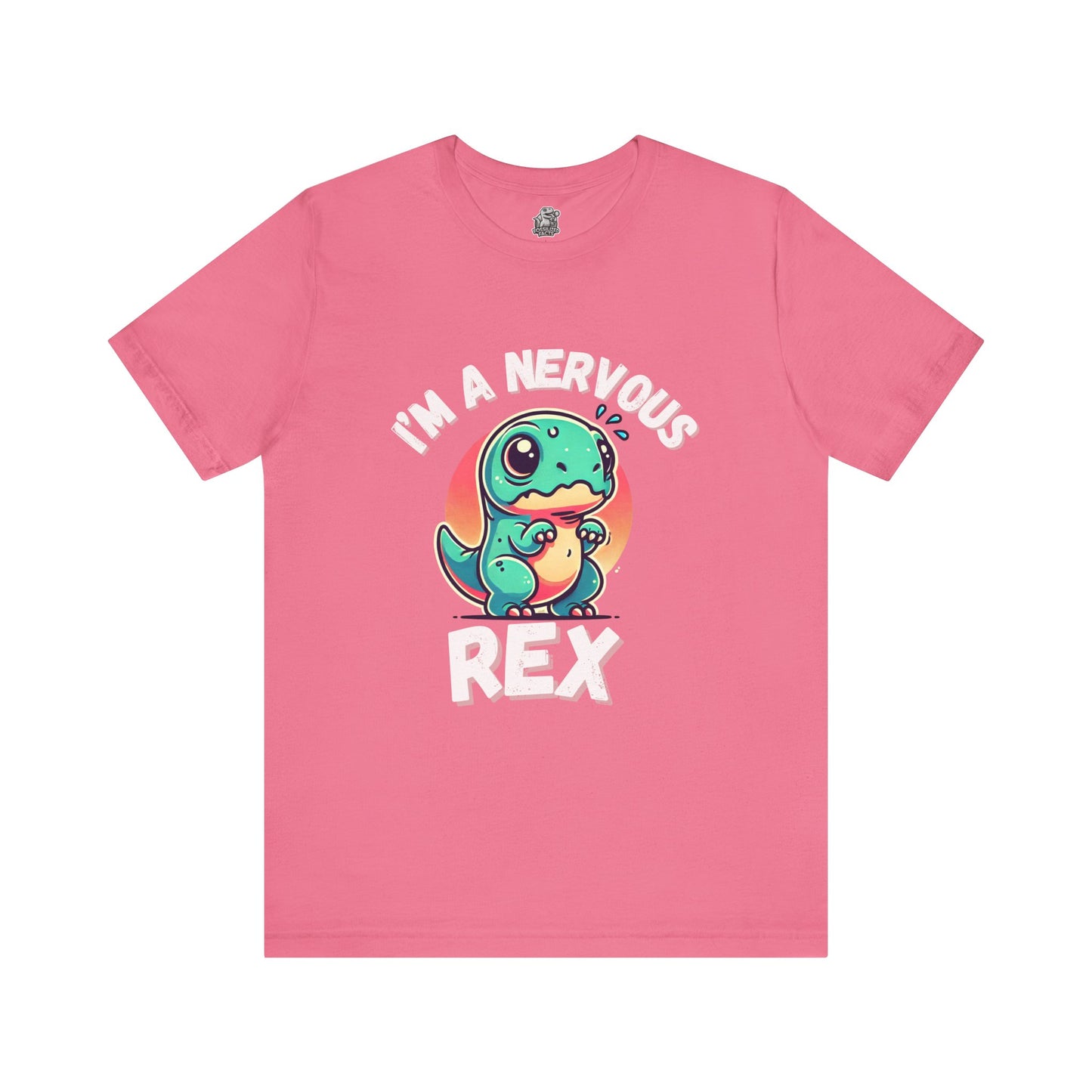 I’m a Nervous Rex Unisex T-Shirt – Cute & Funny Dinosaur Design for Dino Lovers