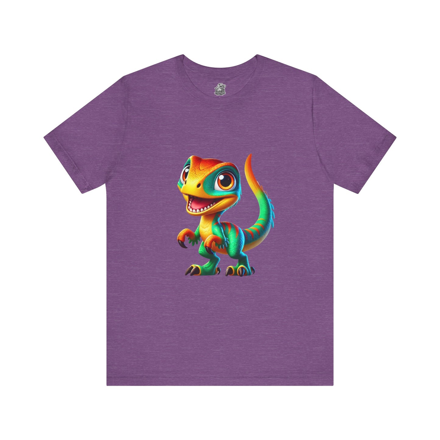 Cutie Raptor- Unisex Jersey Short Sleeve Tee Super Comfy Dino T-Shirt Gift