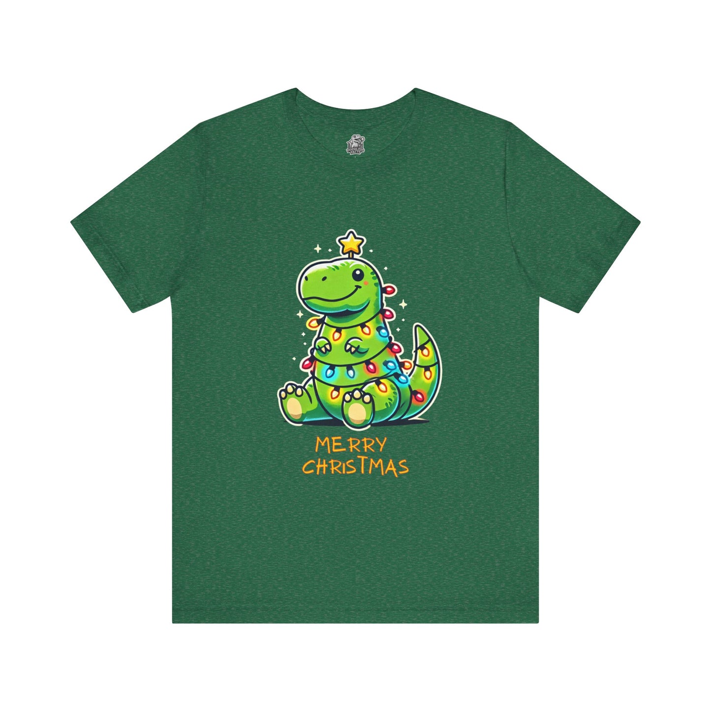 Merry Christmas - Tree Rex Martin - Unisex Jersey Short Sleeve Tee Super Comfy Dino T-Shirt Gift