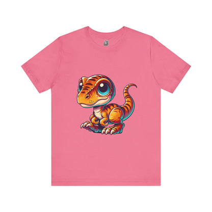 Cheeky Velociraptor- Unisex Jersey Short Sleeve Tee Super Comfy Dino T-Shirt Gift