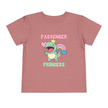 Passenger Princess Rex Toddler Size T-Shirt for kids who love dinosaurs