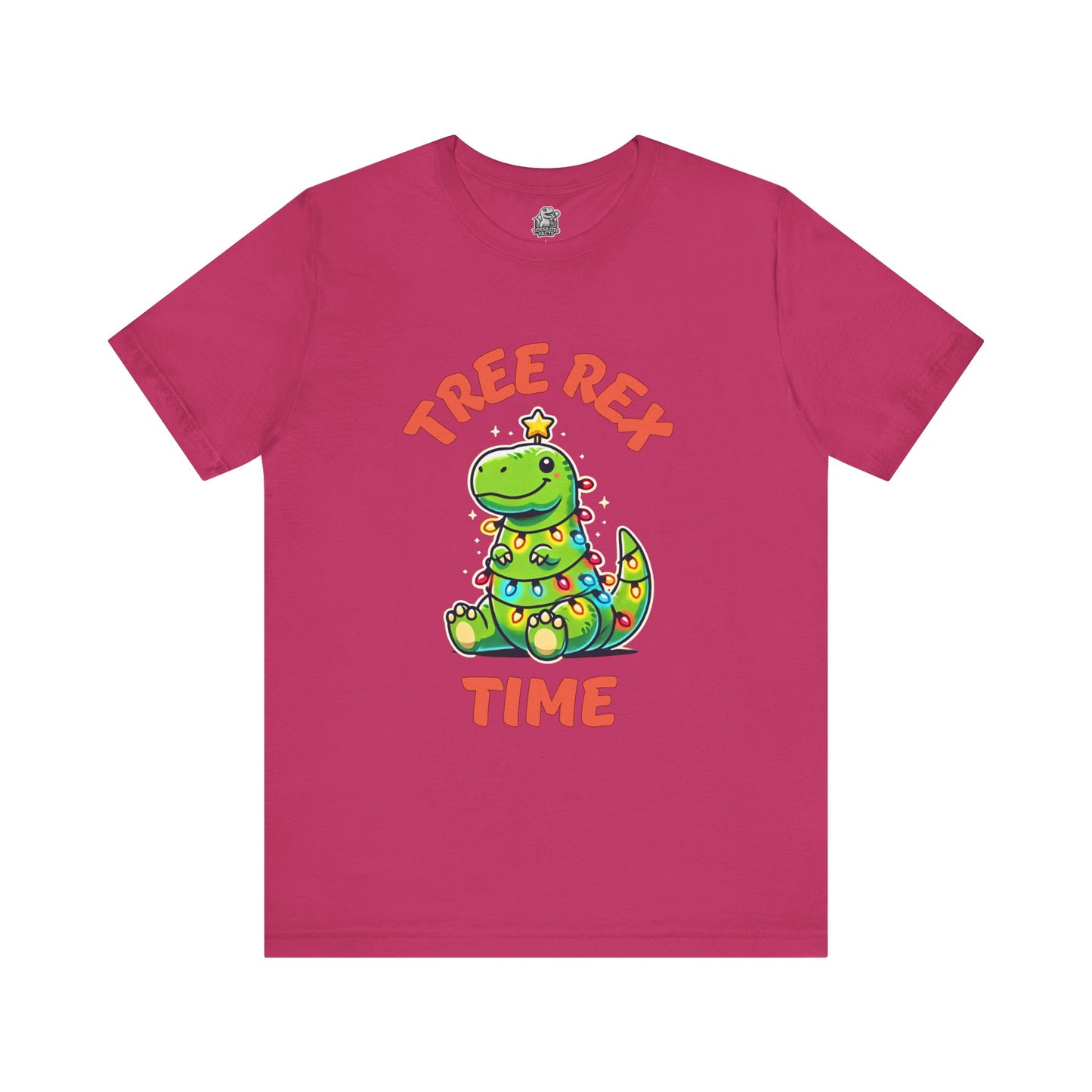 Tree Rex Time Christmas Martin - Unisex Jersey Short Sleeve Tee Super Comfy Dino T-Shirt Gift