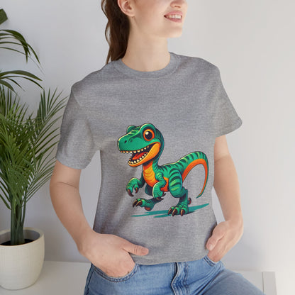 RAWR-some Velociraptor- Unisex Jersey Short Sleeve Tee Super Comfy Dino T-Shirt Gift