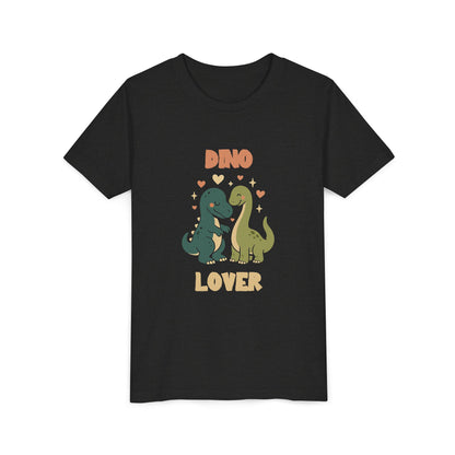 Prehistoric Pair of Dino Lover Tee Youth Size T-Shirt for kids who love dinosaurs