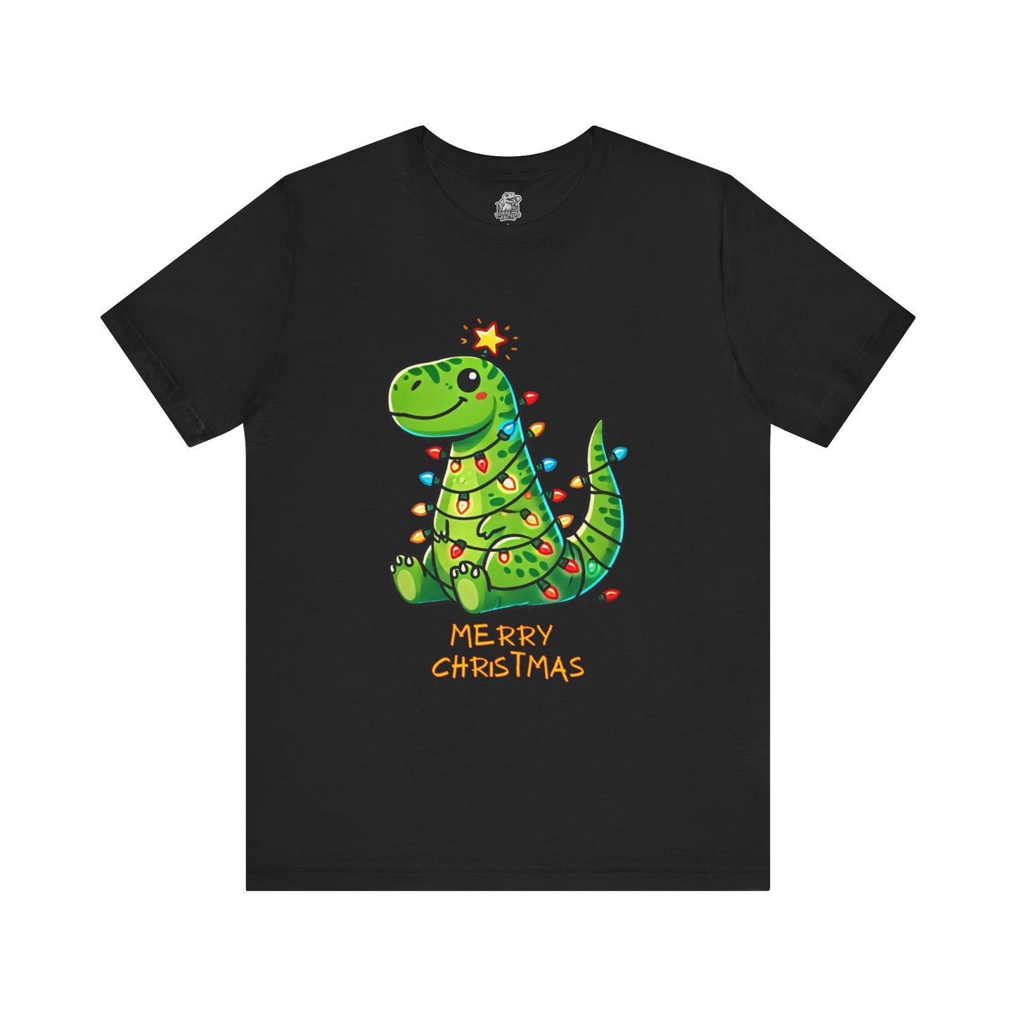 Merry Christmas - Tree Rex Devan - Unisex Jersey Short Sleeve Tee Super Comfy Dino T-Shirt Gift