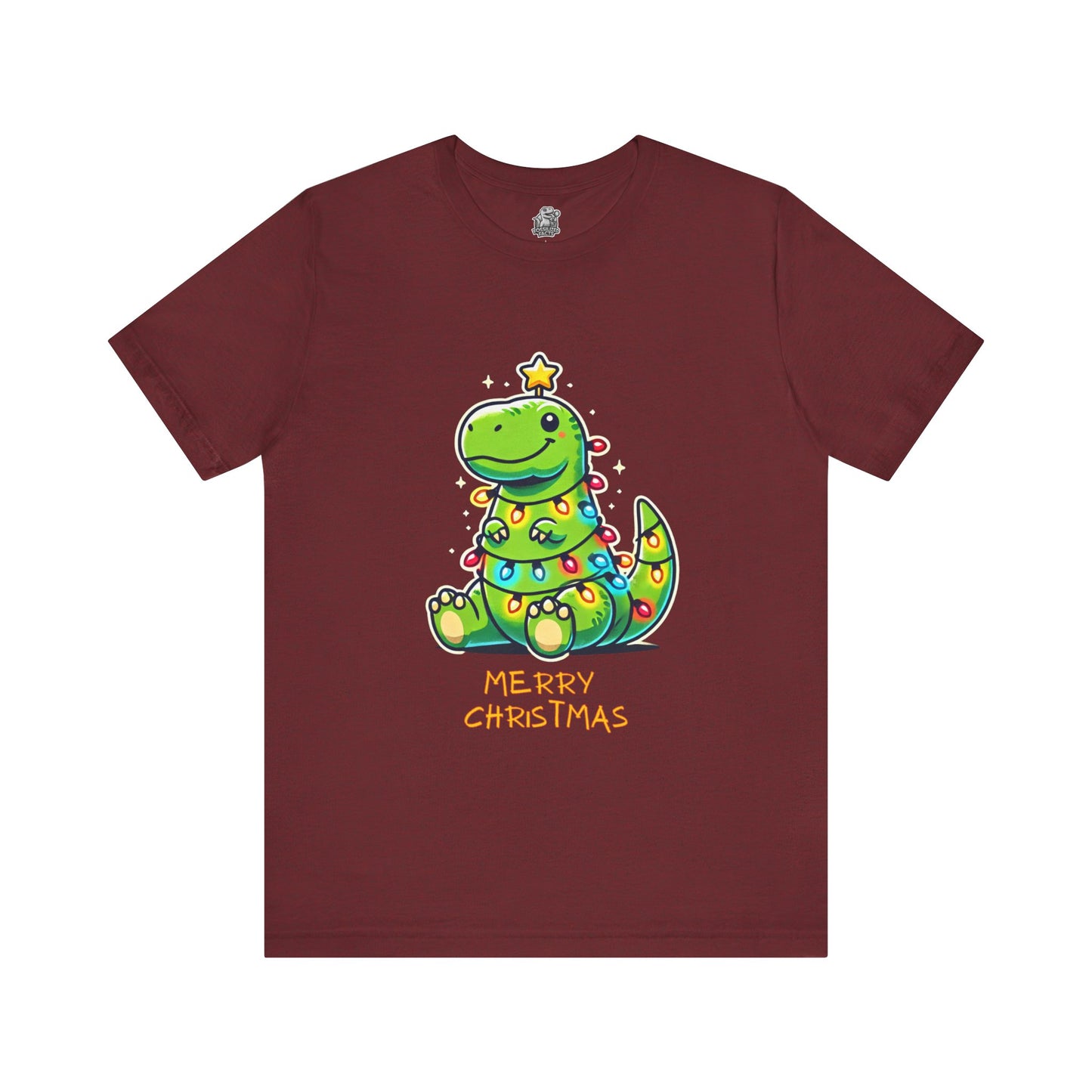 Merry Christmas - Tree Rex Martin - Unisex Jersey Short Sleeve Tee Super Comfy Dino T-Shirt Gift