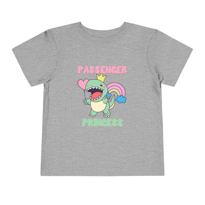 Passenger Princess Rex Toddler Size T-Shirt for kids who love dinosaurs