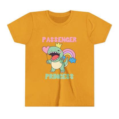 Passenger Princess Rex Youth Size T-Shirt for kids who love dinosaurs