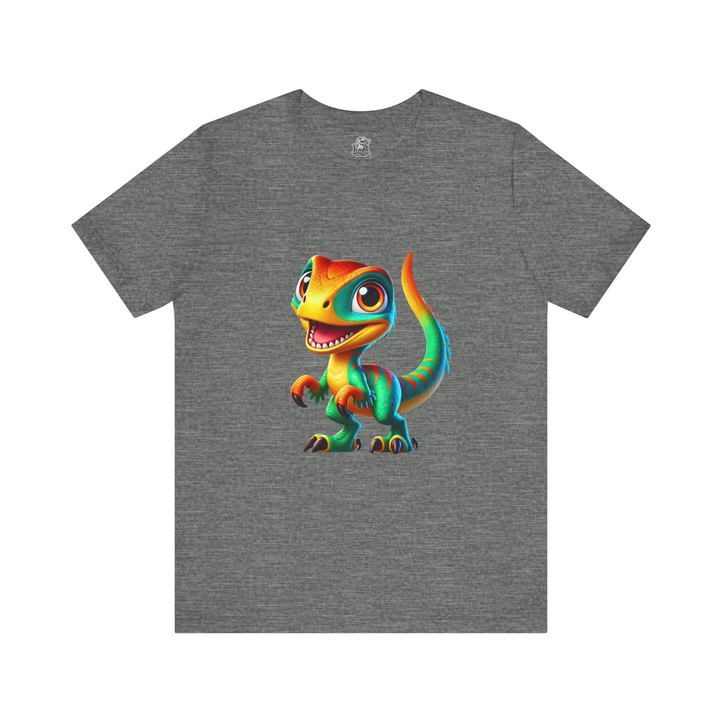 Cutie Raptor- Unisex Jersey Short Sleeve Tee Super Comfy Dino T-Shirt Gift