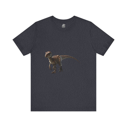 Playful Velociraptor  - Unisex Jersey Short Sleeve Tee Super Comfy Dino T-Shirt Gift