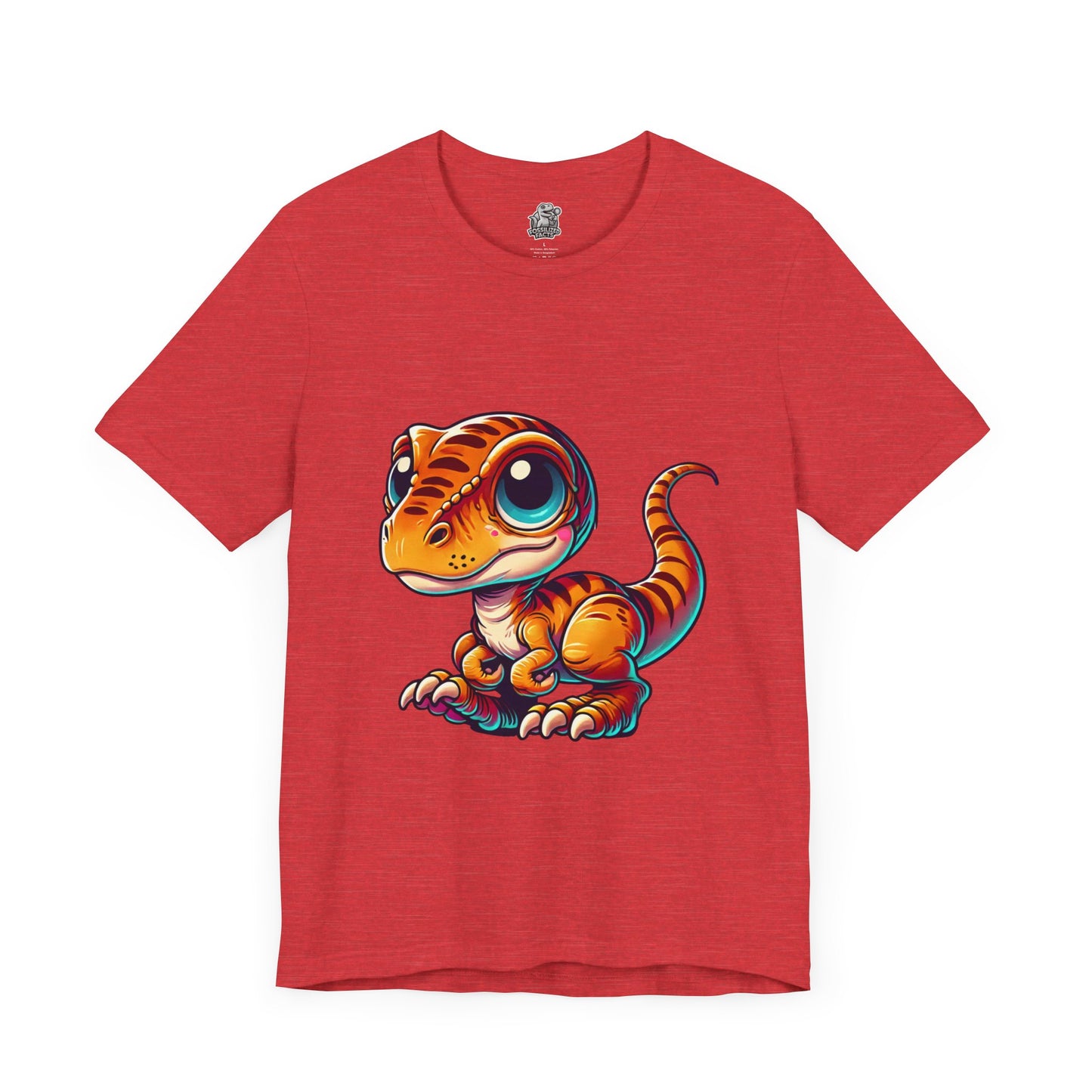 Cheeky Velociraptor- Unisex Jersey Short Sleeve Tee Super Comfy Dino T-Shirt Gift