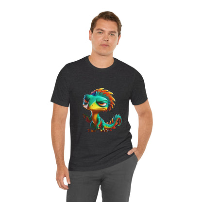 Wait , What Velociraptor- Unisex Jersey Short Sleeve Tee Super Comfy Dino T-Shirt Gift