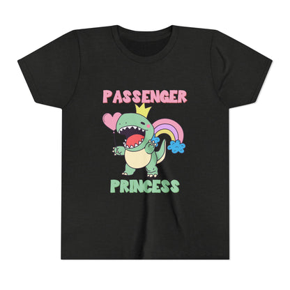 Passenger Princess Rex Youth Size T-Shirt for kids who love dinosaurs