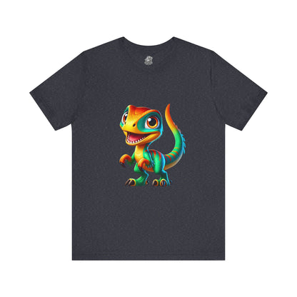 Cutie Raptor- Unisex Jersey Short Sleeve Tee Super Comfy Dino T-Shirt Gift