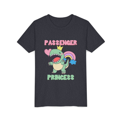 Passenger Princess Rex Youth Size T-Shirt for kids who love dinosaurs