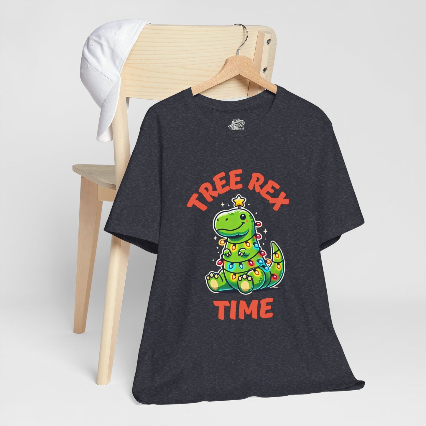 Tree Rex Time Christmas Martin - Unisex Jersey Short Sleeve Tee Super Comfy Dino T-Shirt Gift