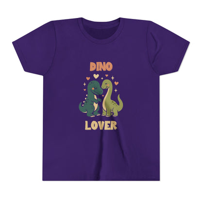 Prehistoric Pair of Dino Lover Tee Youth Size T-Shirt for kids who love dinosaurs