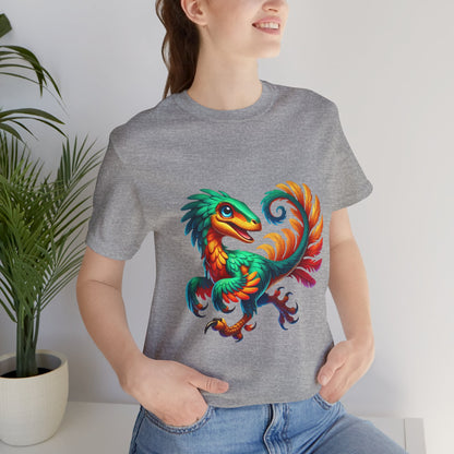 Clever Girl Velociraptor - Unisex Jersey Short Sleeve Tee Super Comfy Dino T-Shirt Gift