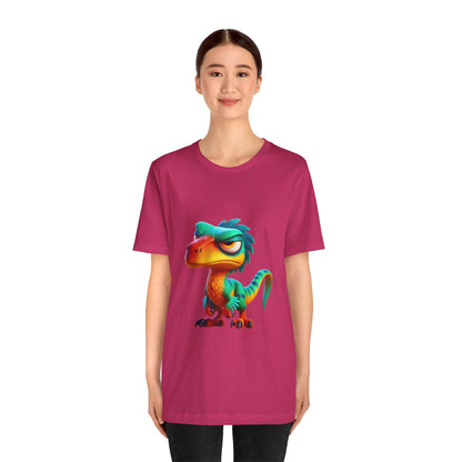 Nope Velociraptor- Unisex Jersey Short Sleeve Tee Super Comfy Dino T-Shirt Gift