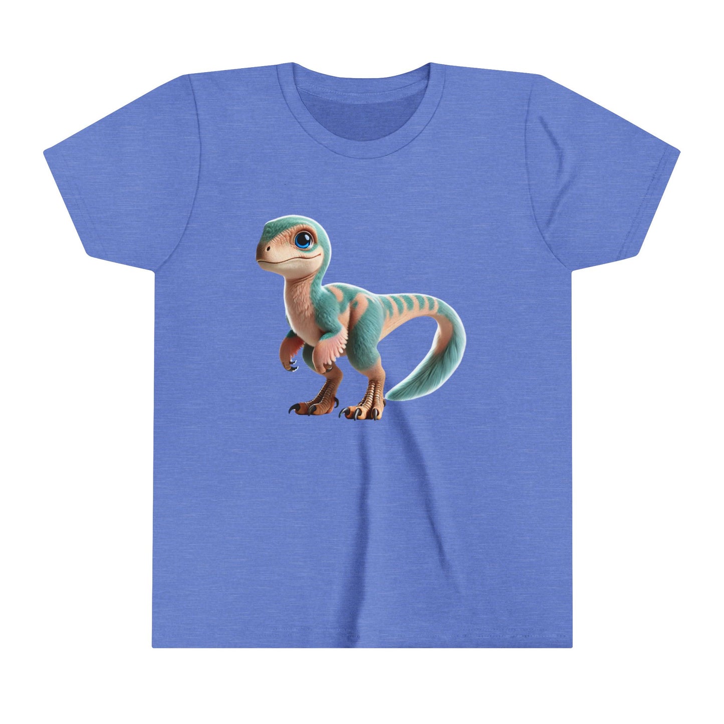 Youth Adorable Pastel Dino Plush – Soft, Huggable, and Perfect for Kids of All Ages! - Unisex Jersey Short Sleeve Tee Super Comfy Dino T-Shirt Gift