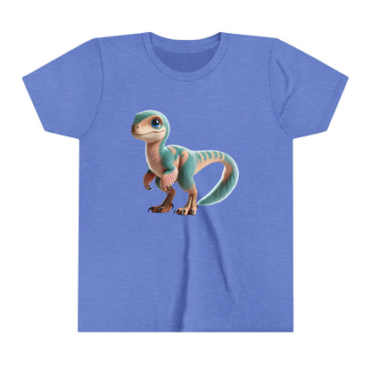 Youth Adorable Pastel Dino Plush – Soft, Huggable, and Perfect for Kids of All Ages! - Unisex Jersey Short Sleeve Tee Super Comfy Dino T-Shirt Gift