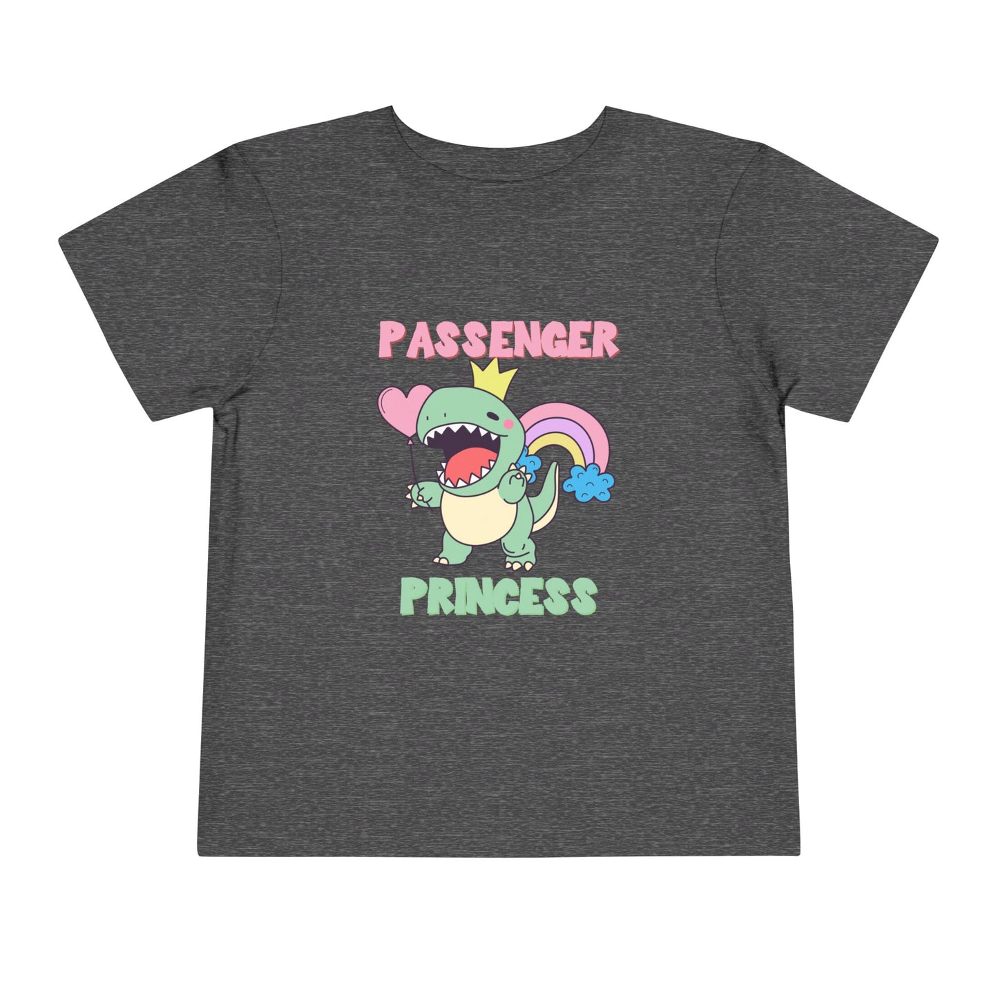 Passenger Princess Rex Toddler Size T-Shirt for kids who love dinosaurs