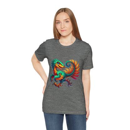 Clever Girl Velociraptor - Unisex Jersey Short Sleeve Tee Super Comfy Dino T-Shirt Gift