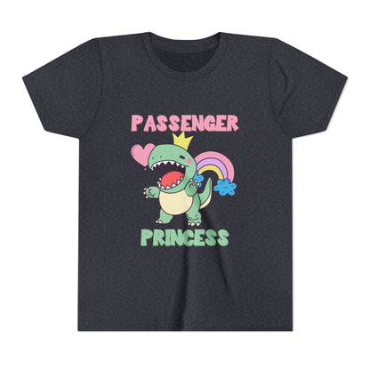 Passenger Princess Rex Youth Size T-Shirt for kids who love dinosaurs