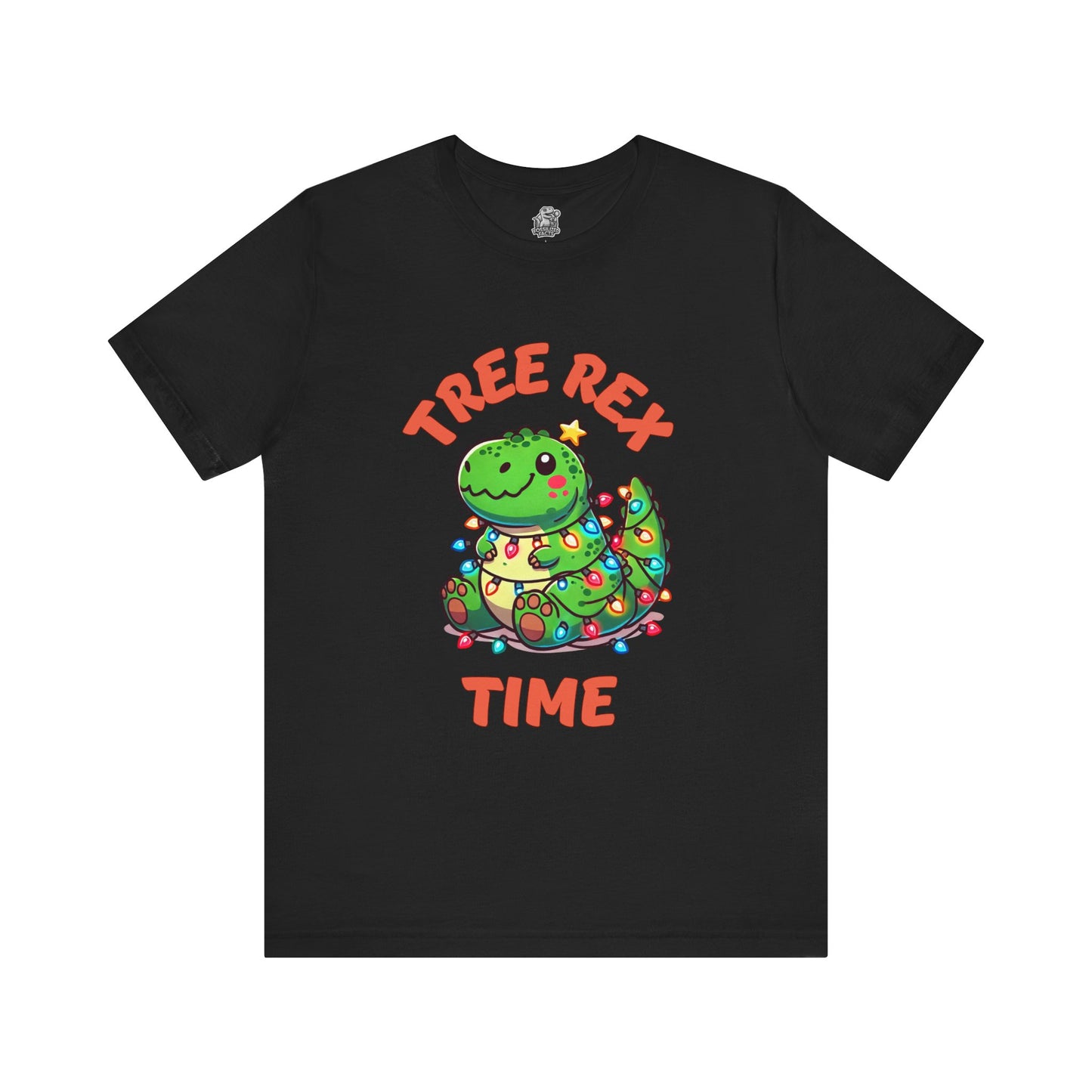 Tree Rex Time Christmas Kerry - Unisex Jersey Short Sleeve Tee Super Comfy Dino T-Shirt Gift