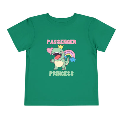 Passenger Princess Rex Toddler Size T-Shirt for kids who love dinosaurs