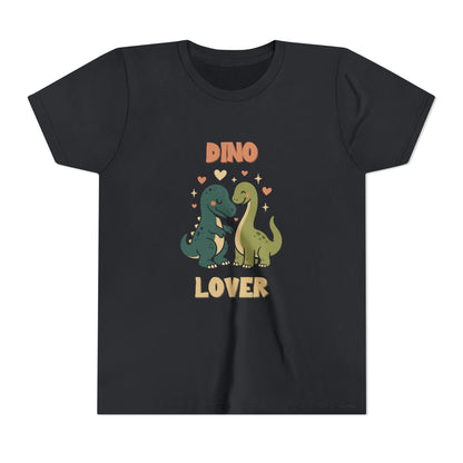 Prehistoric Pair of Dino Lover Tee Youth Size T-Shirt for kids who love dinosaurs