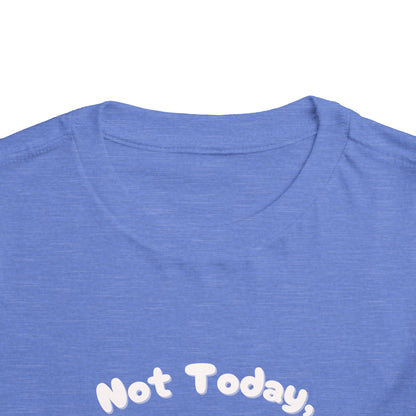 Bluey Not Today, Im Shorthanded Toddler Size T-Shirt Stem children who Love Dinosaurs Tshirts