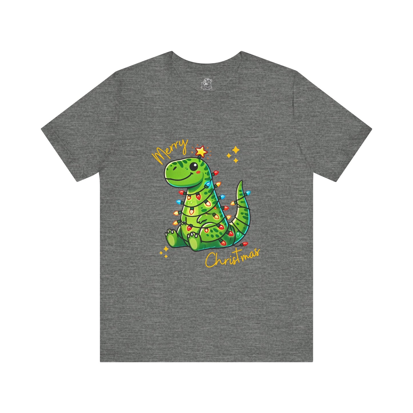 Tree Rex Merry Christmas Devan - Unisex Jersey Short Sleeve Tee Super Comfy Dino T-Shirt Gift