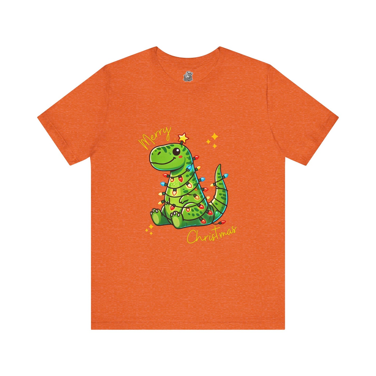 Tree Rex Merry Christmas Devan - Unisex Jersey Short Sleeve Tee Super Comfy Dino T-Shirt Gift