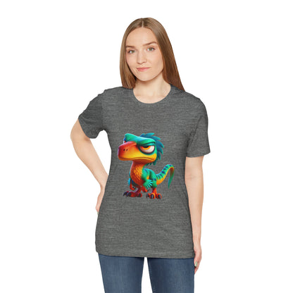 Nope Velociraptor- Unisex Jersey Short Sleeve Tee Super Comfy Dino T-Shirt Gift