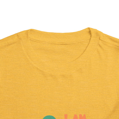 I AM TOO CUTE Toddler Size T-Shirt for kids who love dinosaurs