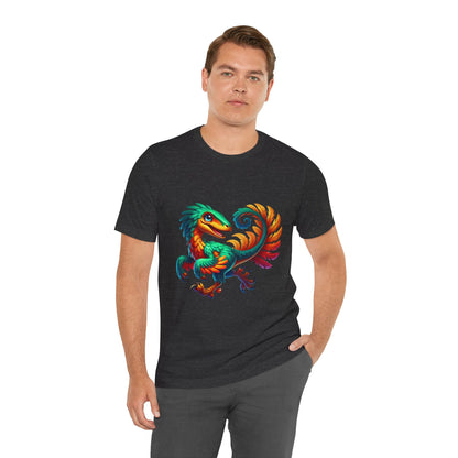 Clever Girl Velociraptor - Unisex Jersey Short Sleeve Tee Super Comfy Dino T-Shirt Gift